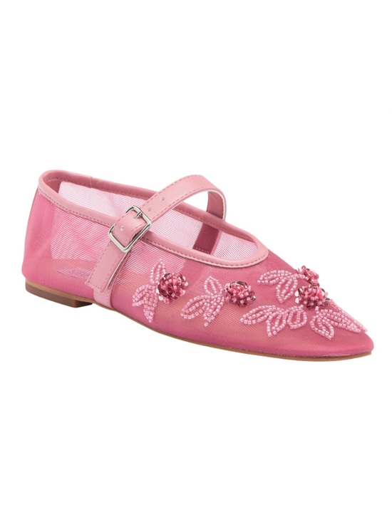 Steve Madden Shoes - 🌸 MOST WANTED Steve Madden Pink Dreaming Beaded Mary Jane Flats 🌸